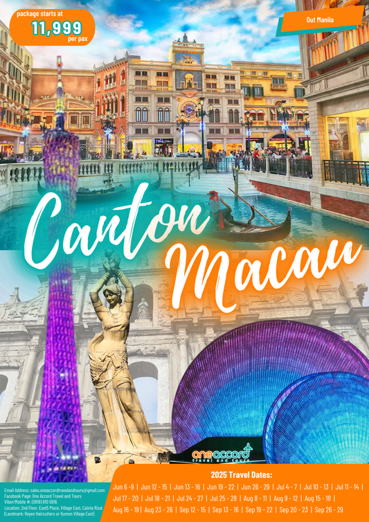 Canton Macau Tour