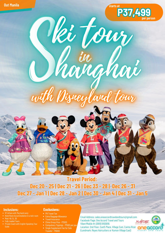 Ski-Tour in Shanghai 2025
